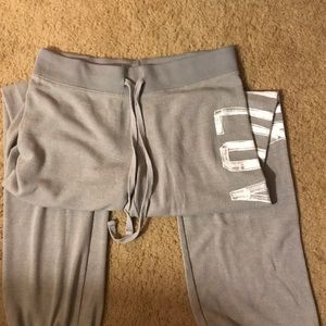 Pink Victoria’s Secret sweat pants